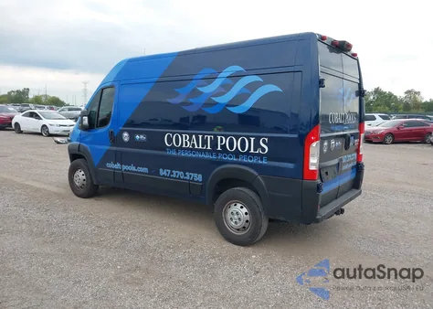 2021 Ram Promaster 1500 High Roof 136 Wb из США, поврежденный, VIN 3C6LRVBG5ME578111
